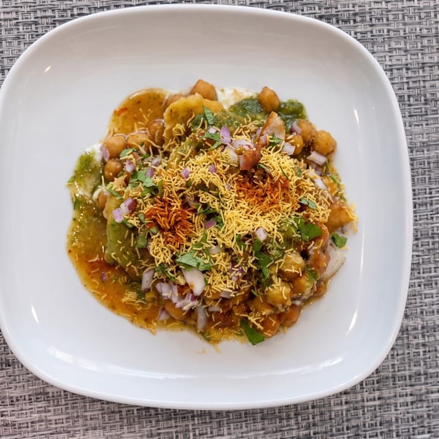 Samosa Chaat.