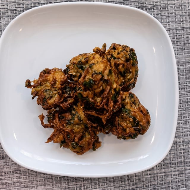 Palak Pakora.