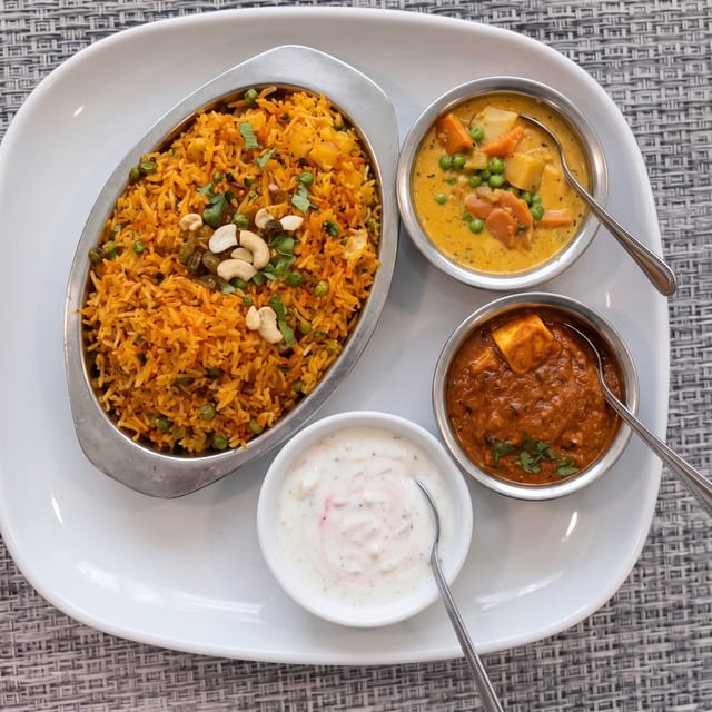 Taste of India Special Biryani.